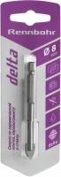 Сверло по стеклу и кафелю "Rennbohr DELTA"  8,0х83мм (2 грани) хвостовик Е6.3 (1/40)