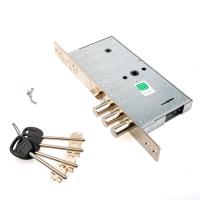 ГАРДИАН 30.15 замок врезной с защелкой, сувальдный 4кл. (10)