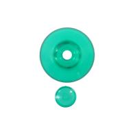 Шайба для поликарбоната d-40мм поликарбонат ЗЕЛЕНАЯ (25шт) (40)