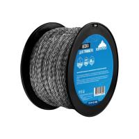 Леска для триммера 2,4мм х 262м квадрат витой (с сердечником) БУХТА "VertexTools" (8)