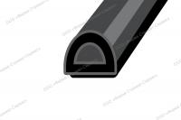 Уплотнитель WINDOOR D-профиль 100м черный (1/6)