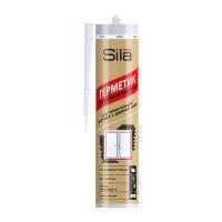Герметик силикон Sila PRO Max Sealant Silacril для окон и дверей БЕЛЫЙ 290мл