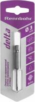 Сверло по стеклу и кафелю "Rennbohr DELTA"  3,0х70мм (2 грани) хвостовик Е6.3 (1/40)