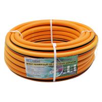 Шланг поливочный  3/4" (19мм) х 25м (3х-слойный) армированный, ТЭП, оранжевый "НОВЭМ"