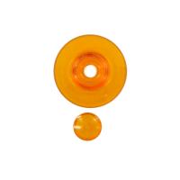 Шайба для поликарбоната d-40мм поликарбонат ОРАНЖЕВАЯ (25шт) (40)