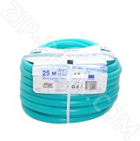 Шланг поливочный  3/4" (19мм) х 25м (1о-слойный) силикон "MAWIPRO Flexi Hose"