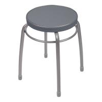 Табурет 4 ножки Элит ТЭЛ1/ТС ТЕМНО-СЕРЫЙ (10)