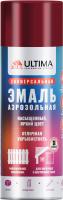 Аэрозоль Ultima эмаль ВИШНЕВАЯ (RAL 3003) 520мл (12)