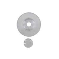 Шайба для поликарбоната d-40мм поликарбонат ПРОЗРАЧНАЯ (25шт) (40)