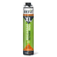 Пена монтажная ПРОФИ летняя «REFIT XL 65» 850г (+5°C до +35°C) (12)