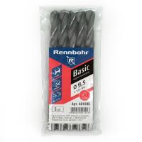 Сверло по металлу ЦХ  9,5х133мм HSS-R "Rennbohr Basic Prom" (5шт/уп)