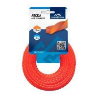 Леска для триммера 2,0мм х 15м квадрат витой "VertexTools" (12/144)