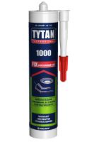Жидкий гвоздь Клей "TYTAN Professional 1000 FIX" акриловый БЕЛЫЙ 310мл (12)