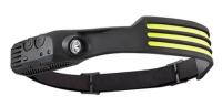 Фонарь налобный аккумуляторный гибкий 157-3 6BтCOB+Led  USB