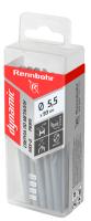 Сверло по металлу  5,5х93мм HSS-G, Р5М5 "Rennbohr Dynamic Prom" (20шт/уп)