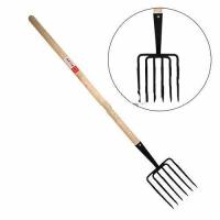 Вилы 6-ти рогие (с деревянным черенком) (Арти) (5)