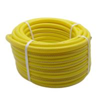 Шланг поливочный  3/4" (19мм) х 25м (3х-слойный) армированный, силиконовый, лимон "НОВЭМ Силикон"