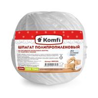 Шпагат полипропиленовый 1000 текс 1,6мм* 50м белый "Komfi" (60)