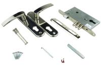 ЗВ Рязань ЗВ4-3 замок врезной с ручками без ЦМ (черный жемчуг) (1/12)