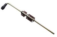 Засов с пружиной  ЗГ-2-600 (Союз) без отв. (10)
