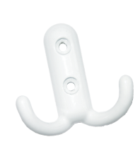 Крючок- вешалка №14 полимер белая (100) г.Кунгур