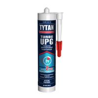 Герметик силиконовый "TYTAN Professional UPG TURBO" санитарный быстросохнущий БЕЛЫЙ 280мл (12)