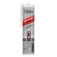 Герметик силикон Sila PRO Max Sealant Neutral Silicone нейтральный БЕСЦВЕТ 290мл (25)