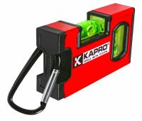 Уровень строительный " KAPRO" алюминиевый  10см (2 глазка) (10)