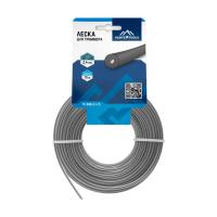 Леска для триммера 2,4мм х 15м круг (с сердечником) "VertexTools" (12/144)