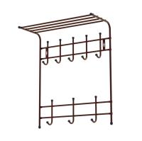 Вешалка настенная ВПТ8 (медный антик) 590х270х710 (5)