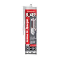 Герметик силиконовый "Boxer U" универсальный (ПРОЗРАЧНЫЙ) 260мл (24)