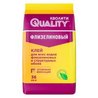 Клей обойный "Quality ФЛИЗЕЛИНОВЫЙ" пакет 200г (30)