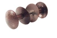 РК Кунгур РК2-1 Ручка-кнопка медь (25)