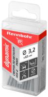 Сверло по металлу 3,2х65мм HSS-G P6M5 "Rennbohr Dynamic Prom" (20шт/уп)