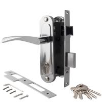 ЗВ Апекс 1223/60-CR замок врезной с ручками (хром) (1/20)