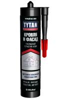 Герметик КРОВЕЛЬНЫЙ гибридный клей "TYTAN Professional" ЧЕРНЫЙ (RAL 9005) 280мл (12)