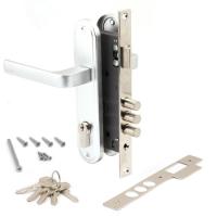 ЗВ Апекс 1526/60-CR замок врезной с ручками (хром) (1/12)