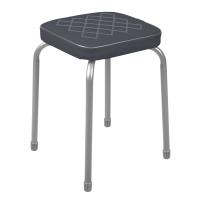 Табурет 4 ножки НТ3/ТС (темно серый)