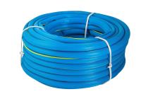 Шланг поливочный  ф18 ПВХ 25 м рифленый цветной (Башкирия)