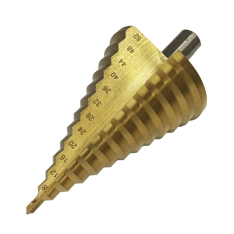 Сверло ступенчатое по металлу (4-52мм) VertexTools (1/25/50) Сверло ступенчатое по металлу (4-52мм) VertexTools (1/25/50)