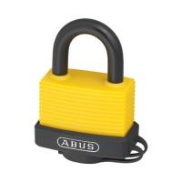 ABUS 717AL/45 YELLOW C/BLISTER Замок навесной всепогодный (6)