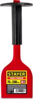 Зубило-конопатка 225мм x 55мм с протектором STAYER "MASTER" (10/40)