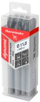 Сверло по металлу 11,0х142мм сталь Р6М5 "Rennbohr DYNAMIC" (10шт) коробка