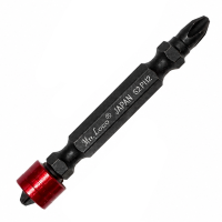 Биты PH 2x65 мм S2 Mr.Logo.JAPAN с магнитным держателем С065Р2М-10 Blister-10 (100)