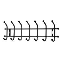 Вешалка настенная ВНТ7 (черный) 685х215х85 НИКА (5)