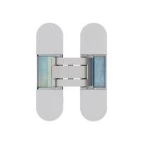 Петля скрытой установки Апекс 110*30-3D-Z-CRM (R15) врезная (хром матовый) (6шт/упак) (B2B) (6/60)