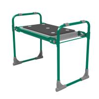 Скамейка садовая с мягким сиденьем СКМ2/З ЗЕЛЕНЫЙ (Ижевск)