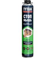 Пена монтажная ПРОФИ летняя «TYTAN Professional СТОП МЫШЬ» 750мл (+5°C до +30°C) (12)