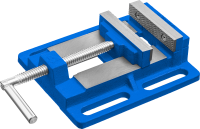 Тиски станочные 100мм ЗУБР МАСТЕР (чугун марки СЧ-25)