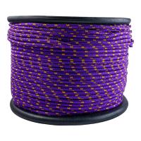 Шнур плетеный полипропиленовый КАТУШКА (ПП) с сердечником  8мм х 200м 16-прядный цветной "МДС"